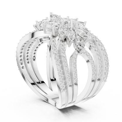 Crown Jewel Diamond Ring