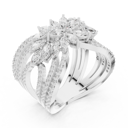 Crown Jewel Diamond Ring