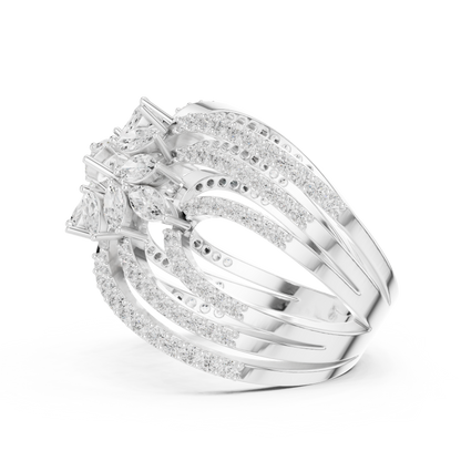 Crown Jewel Diamond Ring