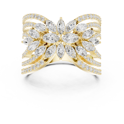 Crown Jewel Diamond Ring