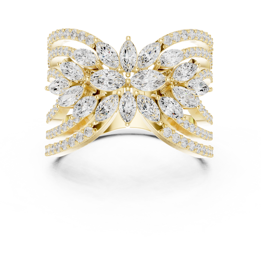 Crown Jewel Diamond Ring
