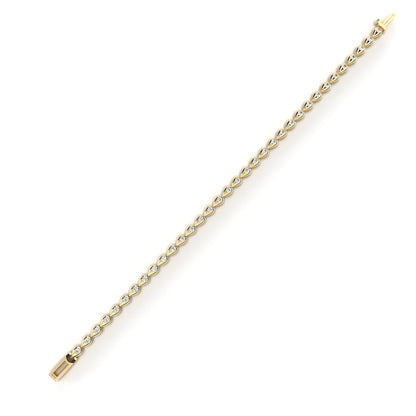 Ivory Shine Line Diamond Bracelet