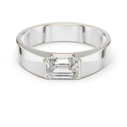 Ember Bond Mens Solitaire Ring