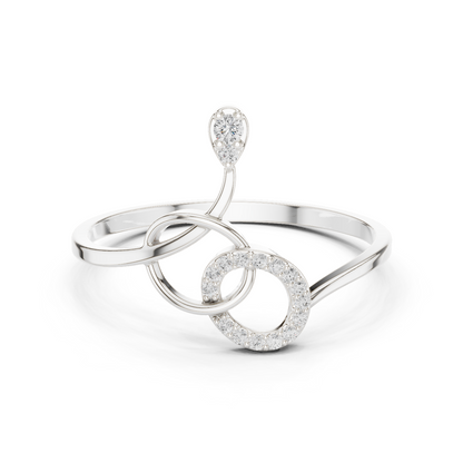 Eclipse Band Diamond Ring