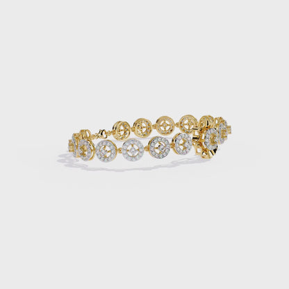 Celestial Charms Diamond Bracelet