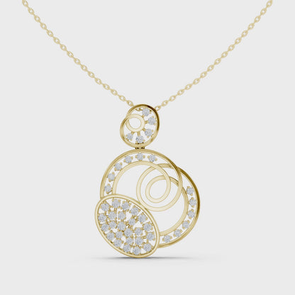 The Majestic Drop Diamond Pendant