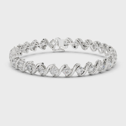 Crownlink Diamond Bracelet