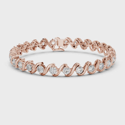 Crownlink Diamond Bracelet