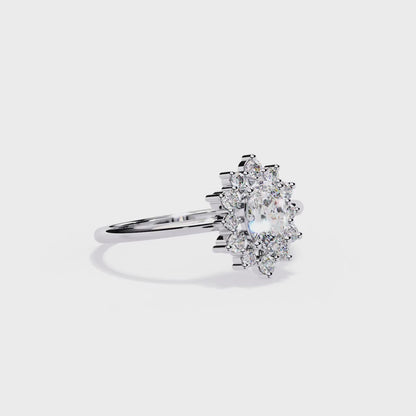 Midnight Éclat Diamond Ring