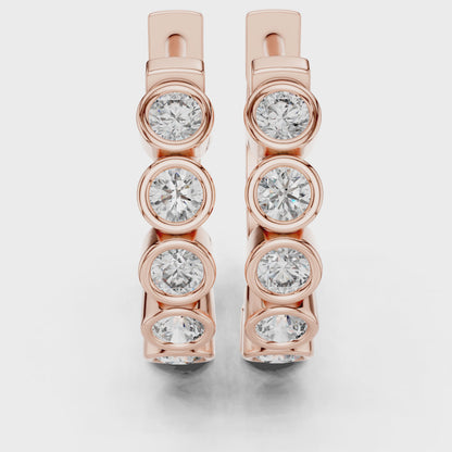 Glow Ringlets Diamond Earrings