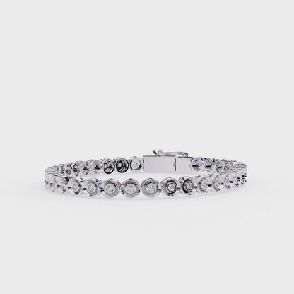NovaStrip Diamond Line Tennis Bracelet
