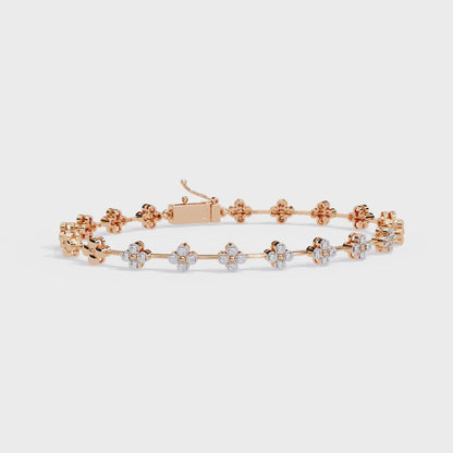 Fiore Celeste Diamond Bracelet