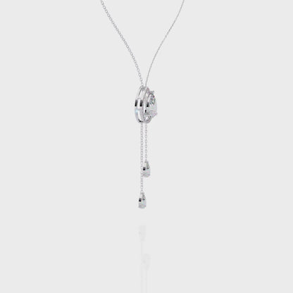 Enchanted Ember Diamond Necklace