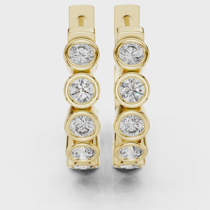 Glow Ringlets Diamond Earrings
