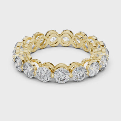 Riflesso Round Diamond Eternity Band