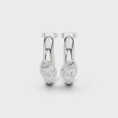 Golden Amore Diamond Earrings