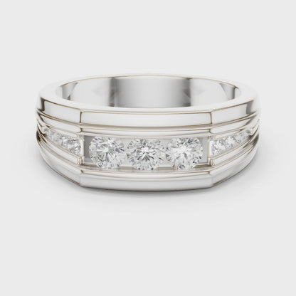 The Monarch Band Diamond Ring for Men