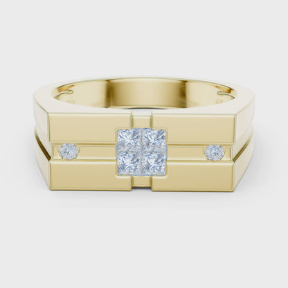 Cassiar Diamond Ring for Men