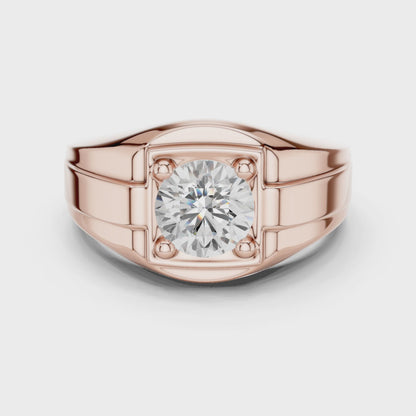 Talon Solitaire Ring for Men