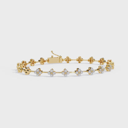 Fiore Celeste Diamond Bracelet