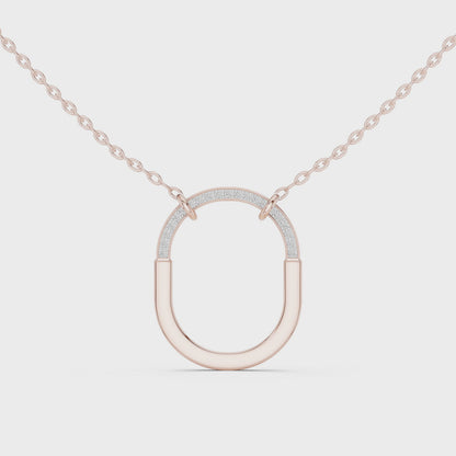 Radiant Charm Diamond Pendant
