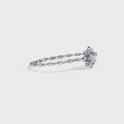 Graceful Spark Diamond Bracelet