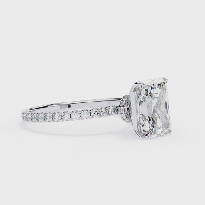 Rosaline de Prestige Radiant Solitaire Ring