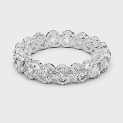 Riflesso Round Diamond Eternity Band