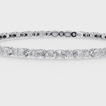 Petal Glow Diamond Bracelet