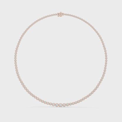 Queen’s Flame Diamond Necklace