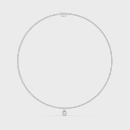 Crown Radiance Diamond Necklace