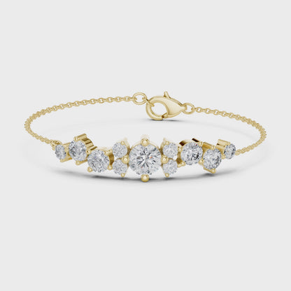 Celestial Grace Diamond Bracelet