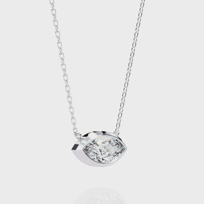 Serenova Grandeur Marquise Solitaire Pendant