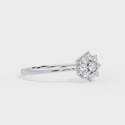 Eterna Fleur Diamond Ring