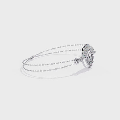 Magnolia Glow Diamond Bracelet