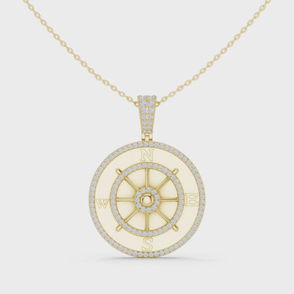 Solstice Spin Diamond Pendant