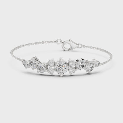 Celestial Grace Diamond Bracelet