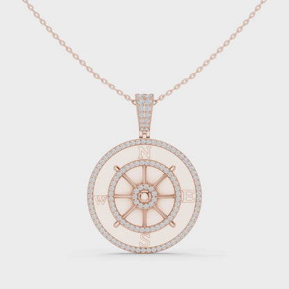 Solstice Spin Diamond Pendant