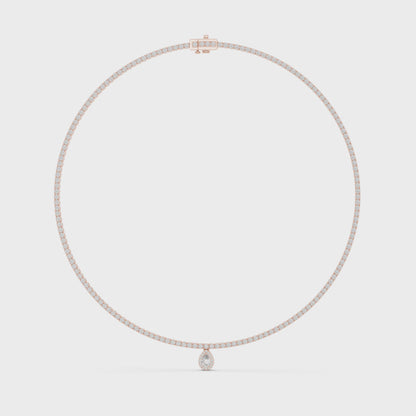 Crown Radiance Diamond Necklace
