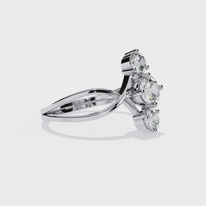 Celeste Trio Diamond Ring