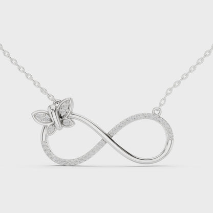 The Infinity Diamond Pendant