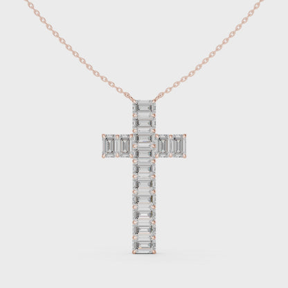 Crux Ordinaria Diamond Pendant