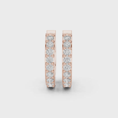 Ivory Glow Diamond Earrings