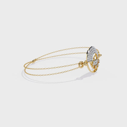 Magnolia Glow Diamond Bracelet