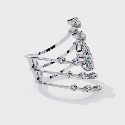 Eternal Flame Diamond Ring