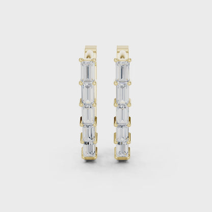 Starlace Loops Diamond Earrings