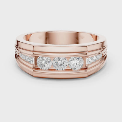 The Monarch Band Diamond Ring for Men