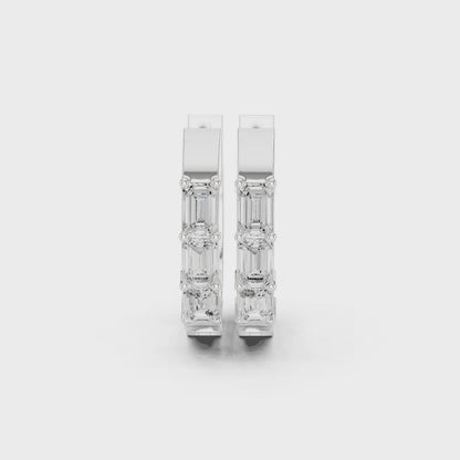Rosy Alba Diamond Earrings