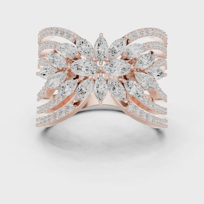 Crown Jewel Diamond Ring