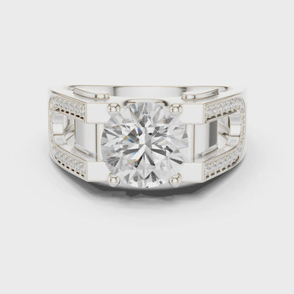Arvandor Solitaire Ring for Men